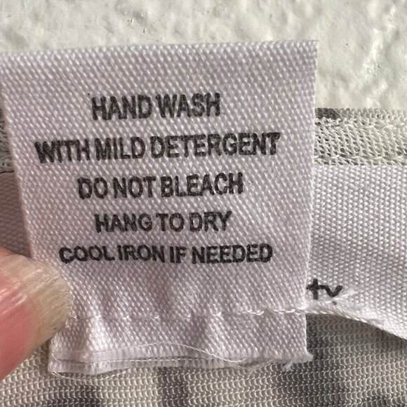 L.I.F.E. by Love Is For Eternity White & Gray Chiffon maxi Dress Sz Medium NWT - Picture 9 of 12